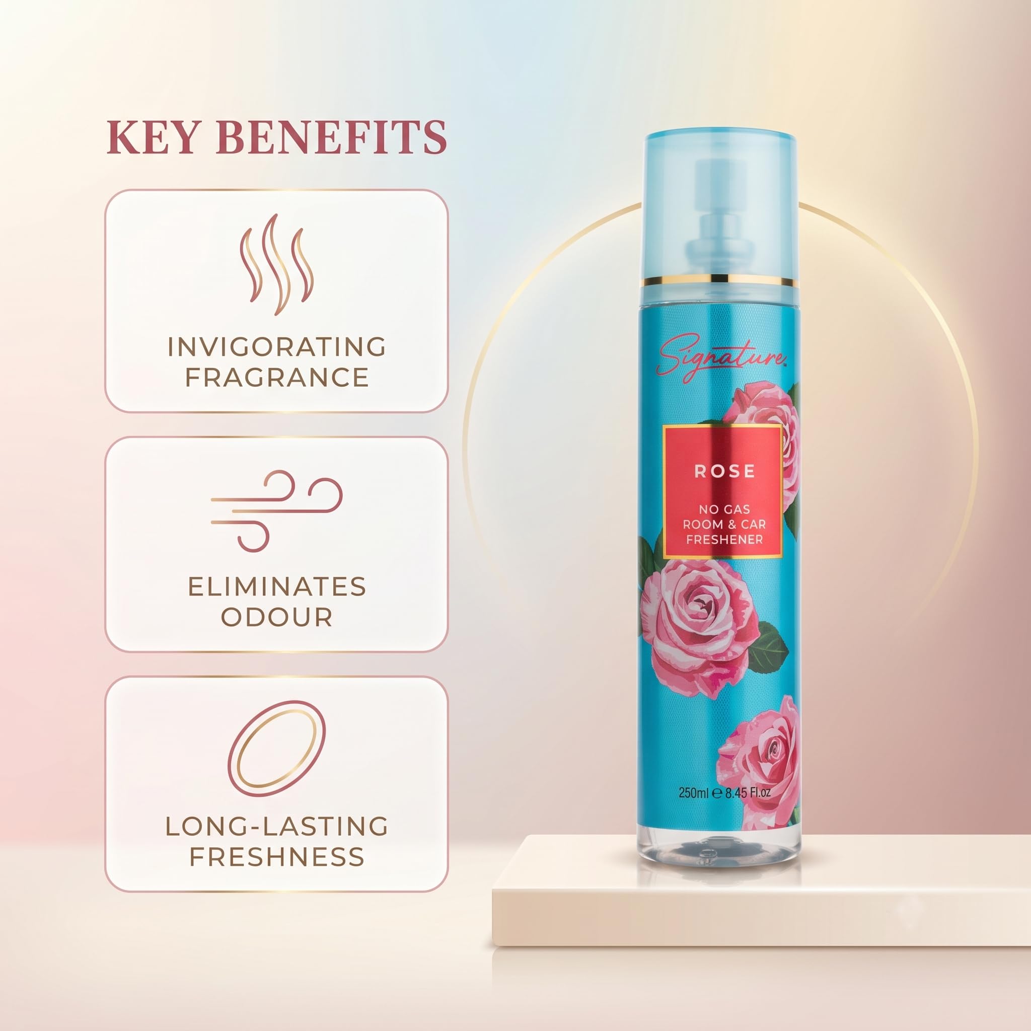 Amazon.com: Signature Rose No Gas Room and Car Freshener Spray